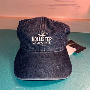 NWT denim Hollister hat